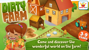 Dirty Farm: Animals  Games for toddlers and kids