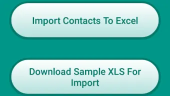 Export Import Excel Contacts