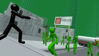 Stickman Zombie Shooting 3D