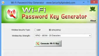 Wi-Fi Password Key Generator