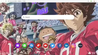 Eyeshield 21 New Tab & Wallpapers Collection