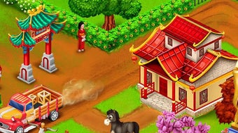 Asian Town Farm : Offline Village Farming Game