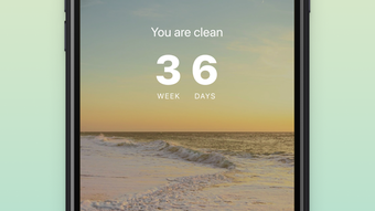 Clean Day  Sobriety Counter