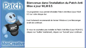 Anti-actualización para Windows Live Messenger 8.5