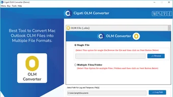 Cigati OLM Converter