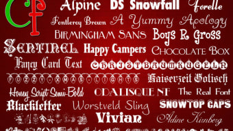 Free Fonts - Christmas Collection