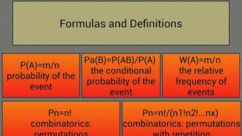 Probability theory