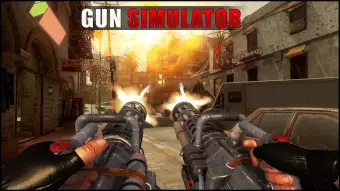 Gun simulator : War Guns Game Simulation Shooter
