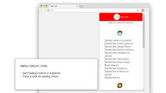 Menu Crous Lyon
