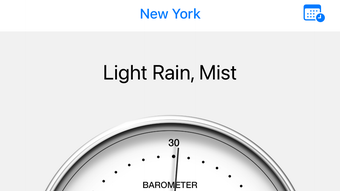 Barometer - Air Pressure