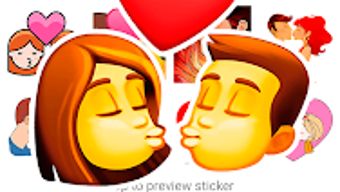 Romantic Love stickers for Android - Download