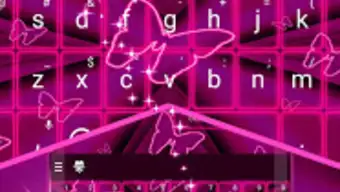 Art Keyboard Theme: Butterfly