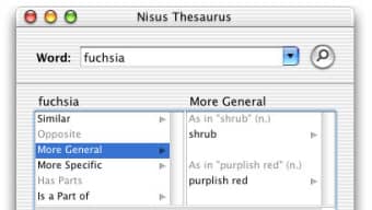Nisus Thesaurus