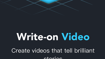 Write-on Video  Story Planner  Video Maker