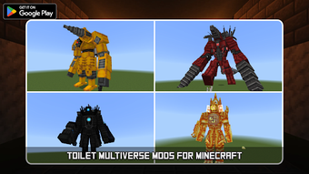 Toilet Multiverse in Minecraft