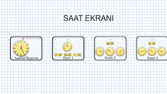 Saat Ekranı