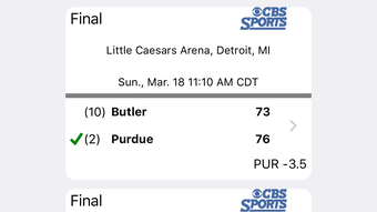 College Hoops Scores Schedule