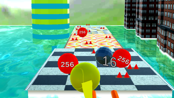 Rolling Going Ball Run 2048 3d