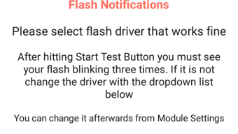 Flash Notifications