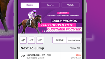 Chasebet App Screenshot