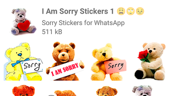 Sorry Stickers for WhatsApp para Android - Descargar
