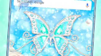 Diamond Butterfly Wallpaper HD