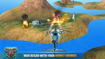 Helicopter Gunship strike 2 : Free Action Game