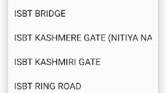 Delhi Bus Routes