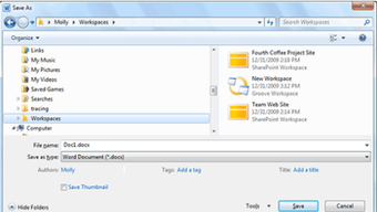 Microsoft SharePoint Workspace