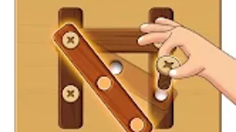 Wood Puzzle: Nuts And Bolts