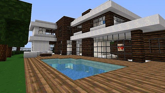 Map Modern House For Minecraft