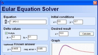 Eular Equation Solver