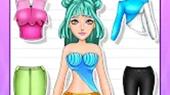 Paper Doll Dress Up Challenge