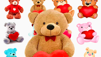 Teddy Bear Stickers for WhatsApp