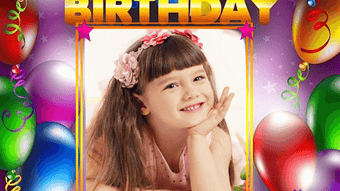 Happy Birthday Photo Frames