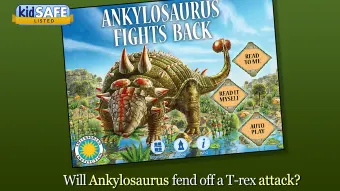 Ankylosaurus Fights Back