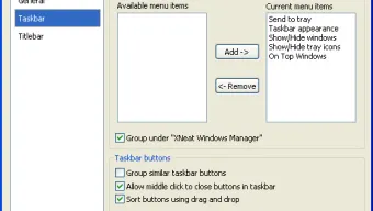 XNeat Windows Manager