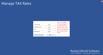 Rashmi World Accounting Software