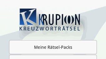 Krupion Kreuzworträtsel