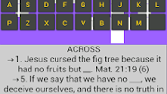Bible Crossword