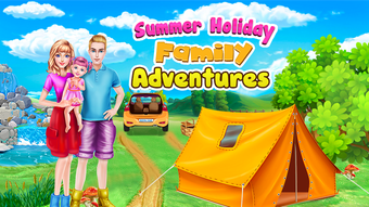 Summer holiday family trip