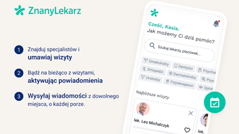 ZnanyLekarz: umawiaj wizyty