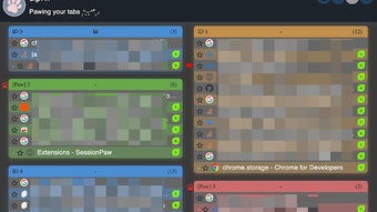 SessionPaw: tab session manager and suspender