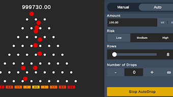Plinko Stake Capture d'écran 