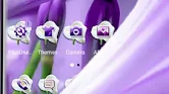 Purple Lily Theme