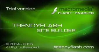 Trendy Flash Site Builder