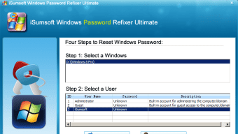 iSumsoft Windows Password Refixer