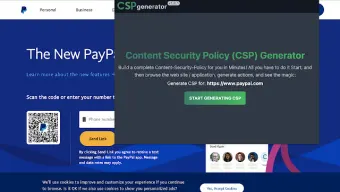 CSP Content Security Policy Generator