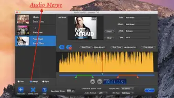 Audio Trim Split Merge Edit - Lossless Editor Lite