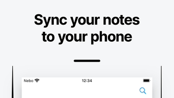 Nebo Viewer: sync  read notes